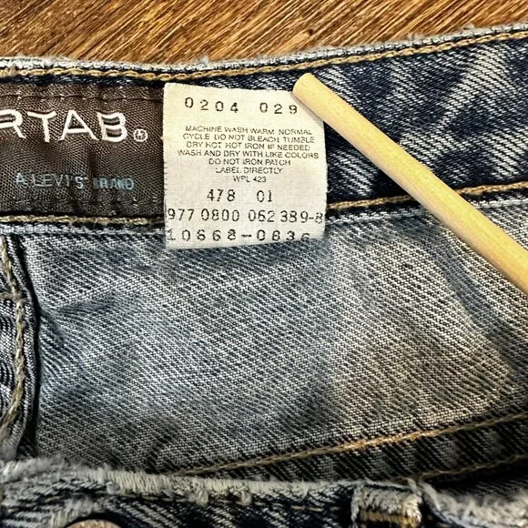 Vintage Y2K Levi’s Silvertab Low Dip flare jeans Women’s 9M - Picture 7 of 16
